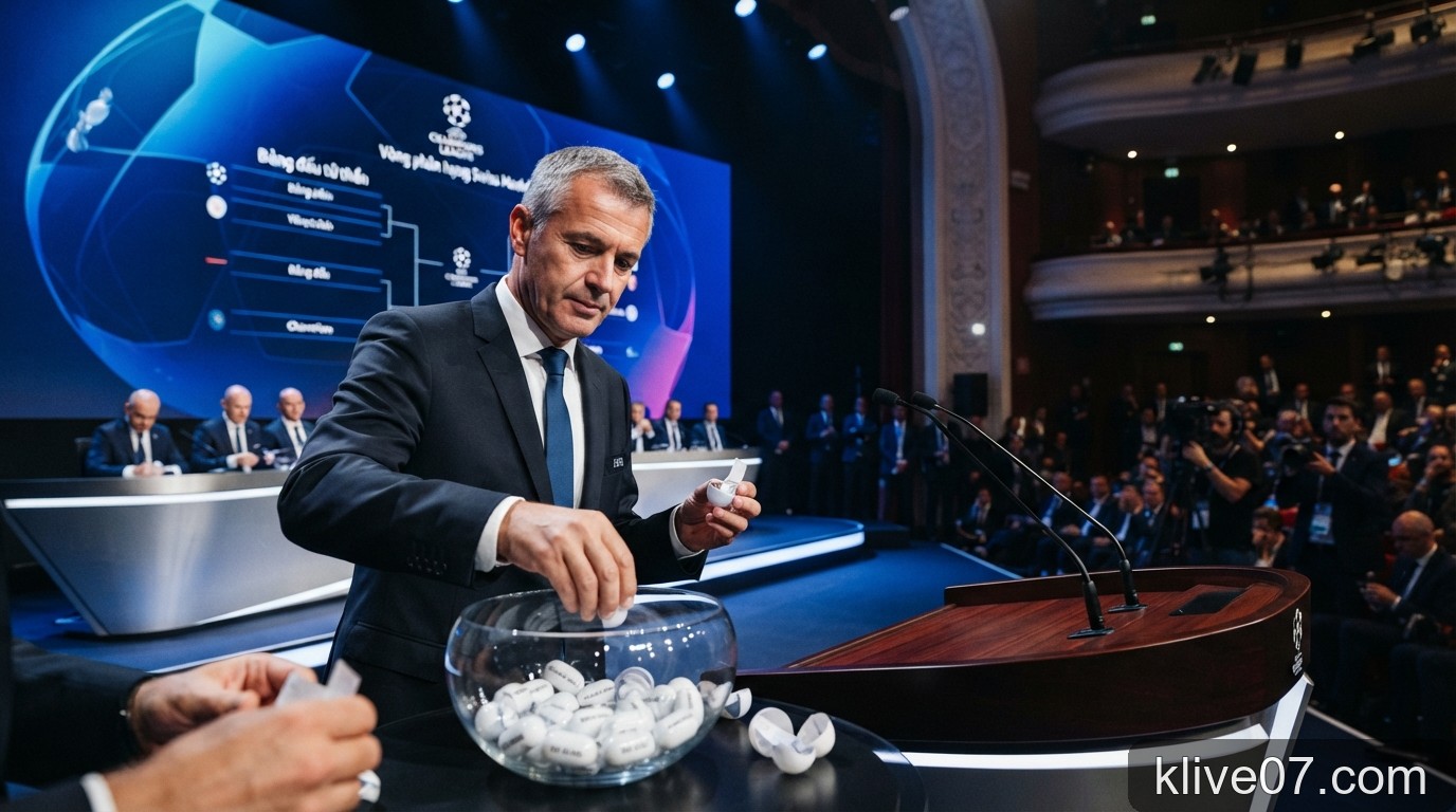 Kết quả bốc thăm Champions League 2026/27: Những bảng đấu tử thần và kịch bản khó lường